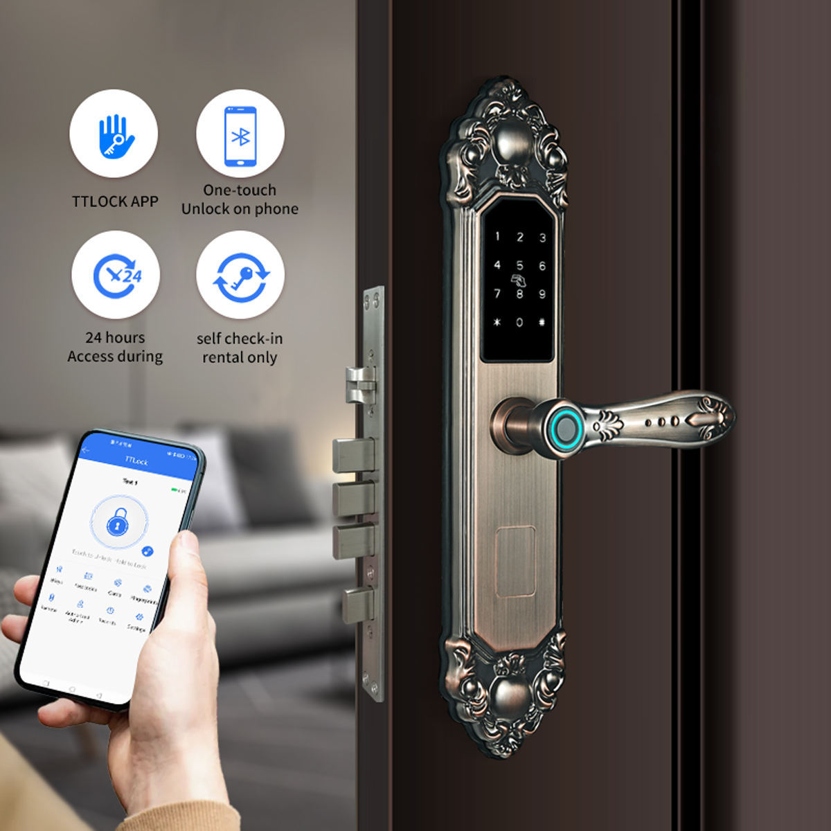 Villa Smart Lock — front view