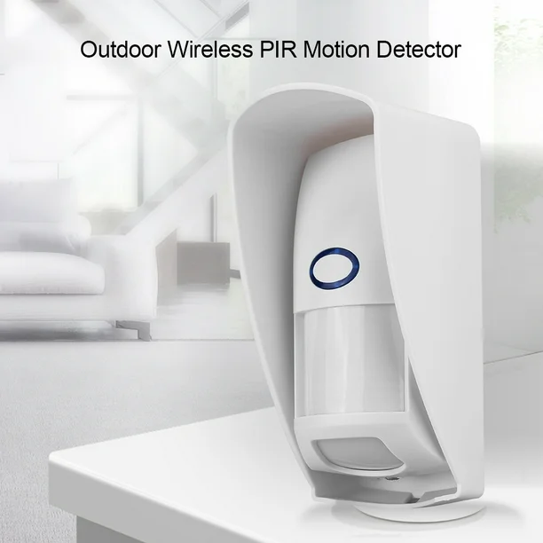 RF PIR motion sensor for outdoor use