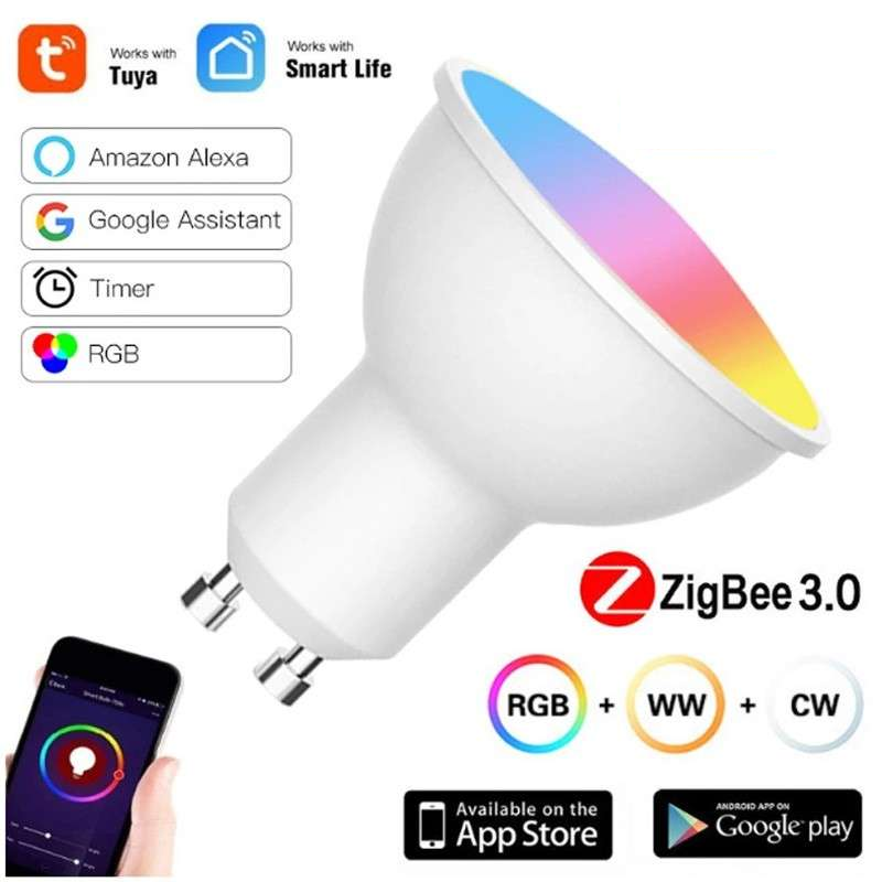Tuya 5W Zigbee smart spot light